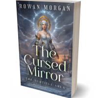 3D view of Premade Fantasy Book Cover - Trout