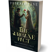 3D view of Premade Fantasy Book Cover - Heavy Metal