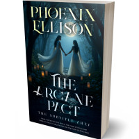 3D view of Premade Fantasy Book Cover - Firefly