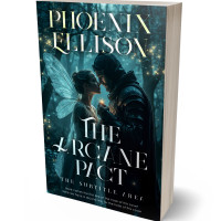 3D view of Premade Romance Book Cover - Firefly