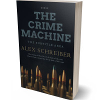 3D view of Premade Mystery & Thriller & Suspense Book Cover - Shark