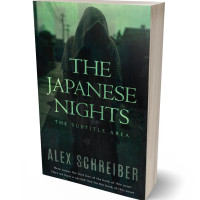 3D view of Premade Horror Book Cover - Racing Green