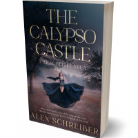 3D view of Premade Fantasy Book Cover - Shark