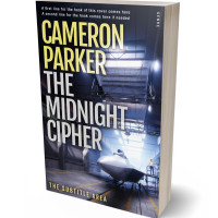 3D view of Premade Science Fiction Book Cover - Moon Mist