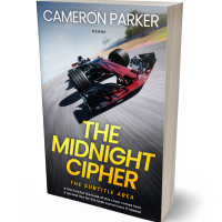 3D view of Premade Sports & Fitness Book Cover - Shark