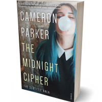 3D view of Premade Teen & Young Adult Book Cover - Outer Space