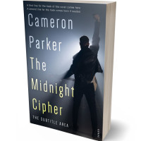 3D view of Premade Mystery & Thriller & Suspense Book Cover - Ebony Clay