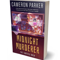 3D view of Premade Mystery & Thriller & Suspense Book Cover - Cocoa Bean