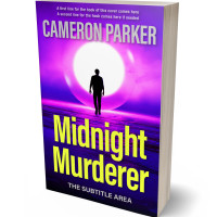 3D view of Premade Mystery & Thriller & Suspense Book Cover - Kobi