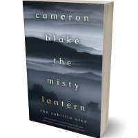 3D view of Premade Nature Book Cover - Outer Space