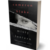 3D view of Premade Mystery & Thriller & Suspense Book Cover - Cloudy