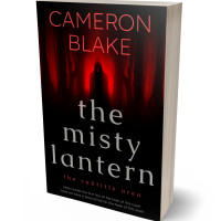 3D view of Premade Mystery & Thriller & Suspense Book Cover - Asphalt