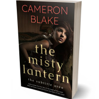 3D view of Premade Literary Fiction Book Cover - Night Rider