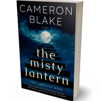 3D view of Premade Mystery & Thriller & Suspense Book Cover - Black Pearl