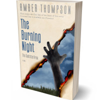 3D view of Premade Mystery & Thriller & Suspense Book Cover - Limed Spruce