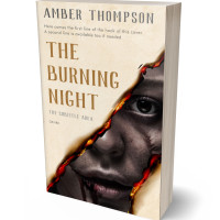 3D view of Premade Mystery & Thriller & Suspense Book Cover - Parchment