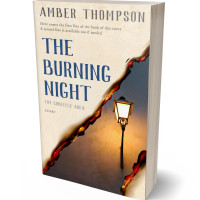 3D view of Premade Mystery & Thriller & Suspense Book Cover - Janna