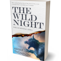 3D view of Premade Horror Book Cover - Oxford Blue