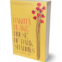 3D view of Premade Poetry Book Cover - Confetti