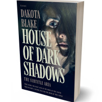 3D view of Premade Mystery & Thriller & Suspense Book Cover - Foggy Gray