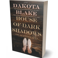 3D view of Premade Mystery & Thriller & Suspense Book Cover - Taupe