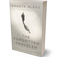 3D view of Premade Surreal Book Cover - Swirl