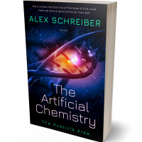 Tablet view of Puce #34653 - Premade Science Fiction Book Cover