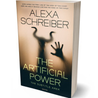 3D view of Premade Horror Book Cover - Aztec