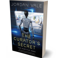 3D view of Premade Science Fiction Book Cover - Pumice