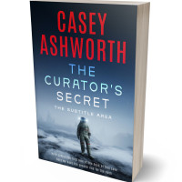 3D view of Premade Mystery & Thriller & Suspense Book Cover - Cloud Burst