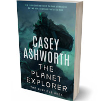 3D view of Premade Mystery & Thriller & Suspense Book Cover - Gable Green