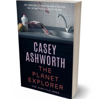 3D view of Premade Mystery & Thriller & Suspense Book Cover - Shady Lady