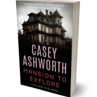 3D view of Premade Mystery & Thriller & Suspense Book Cover - Pink Swan