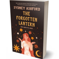 3D view of Premade Fantasy Book Cover - Apricot