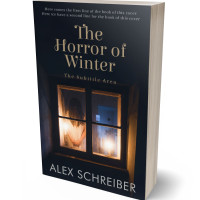 3D view of Premade Mystery & Thriller & Suspense Book Cover - Shark