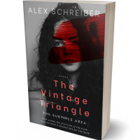 3D view of Premade Mystery & Thriller & Suspense Book Cover - Cocoa Brown