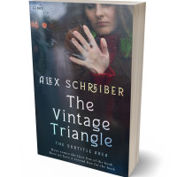 3D view of Premade Mystery & Thriller & Suspense Book Cover - Tuna