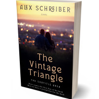 3D view of Premade Romance Book Cover - Thunder