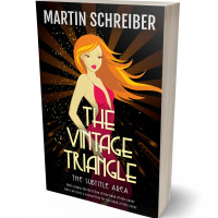 3D view of Premade Literary Fiction Book Cover - Asphalt