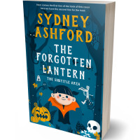 3D view of Premade Fantasy Book Cover - Teal Blue