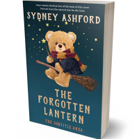 3D view of Premade Fantasy Book Cover - Blue Dianne