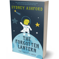 3D view of Premade Children's Book Cover - Shadow Green