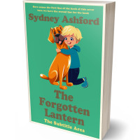 3D view of Premade Children's Book Cover - Ocean Green