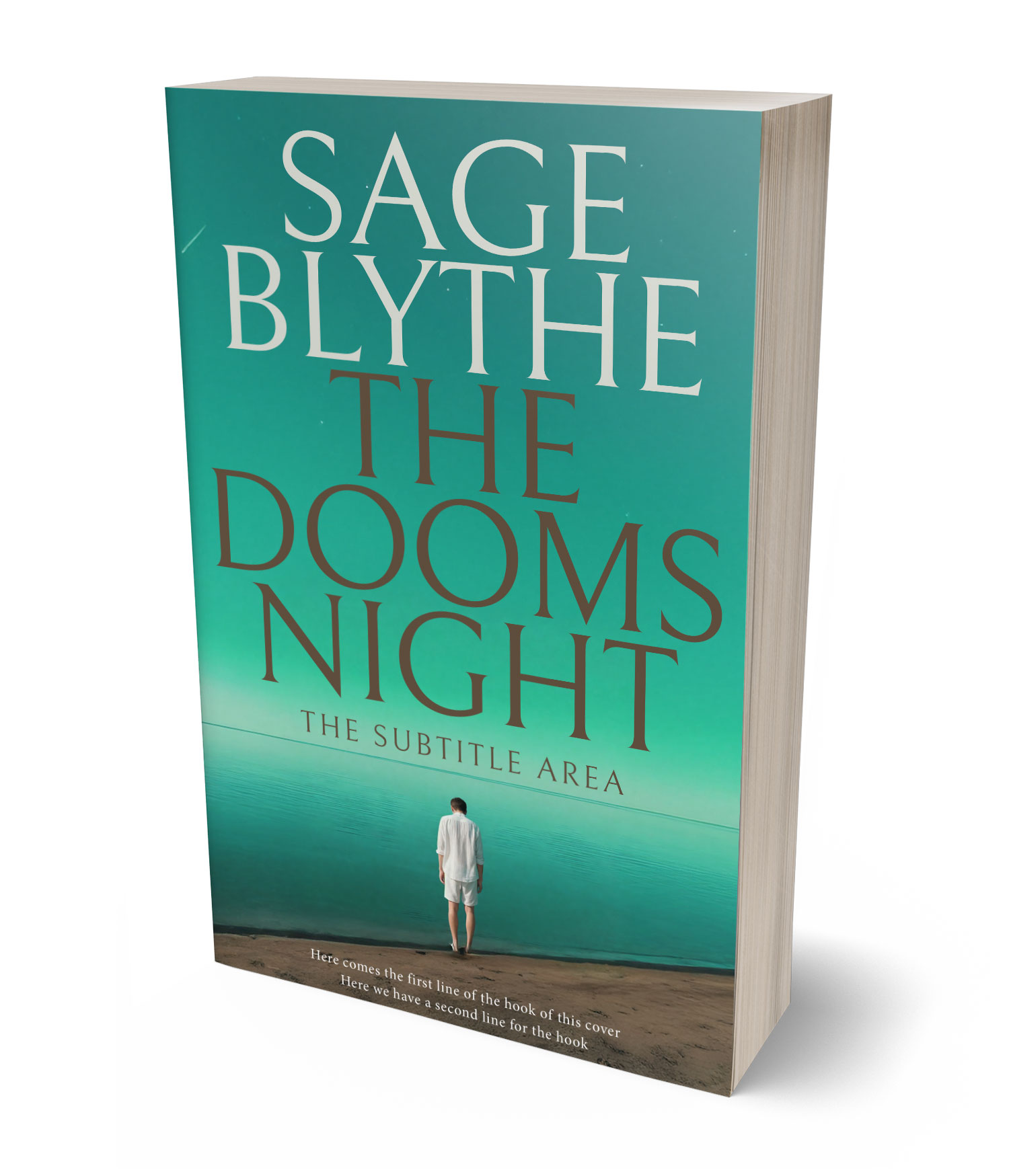 3D view of Premade Mystery & Thriller & Suspense Book Cover - Lochinvar