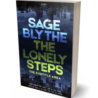 3D view of Premade Mystery & Thriller & Suspense Book Cover - Mirage