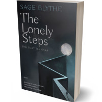 3D view of Premade Surreal Book Cover - Shark