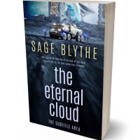 3D view of Mirage #35014 - Premade Science Fiction Book Cover