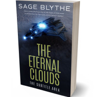 3D view of Premade Science Fiction Book Cover - Mirage