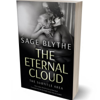 3D view of Premade Erotica Book Cover - Mist Gray