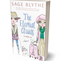 3D view of Premade Travel Book Cover - Swiss Coffee